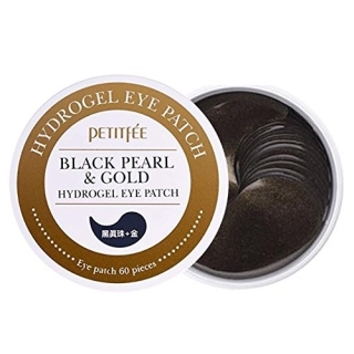 Black Pearl & Gold Hydrogel Eye Patch