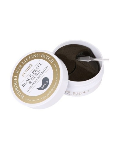 Black Pearl & Gold Hydrogel Eye Patch