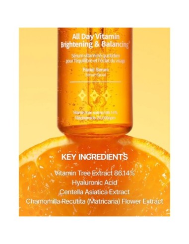 All Day Vitamin Brightening & Balancing Facial Serum