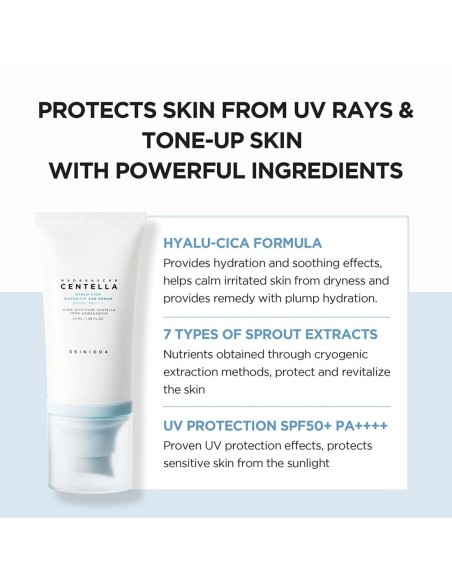 Hyalu-Cica Water-Fit Sun Serum SPF50+ PA++++