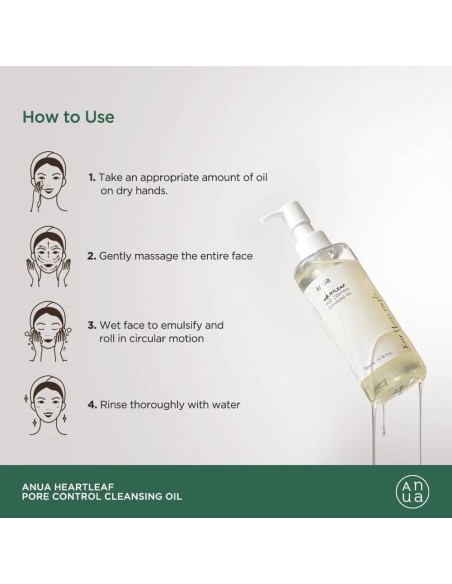 Heartleaf Pore Control Cleansing Oil