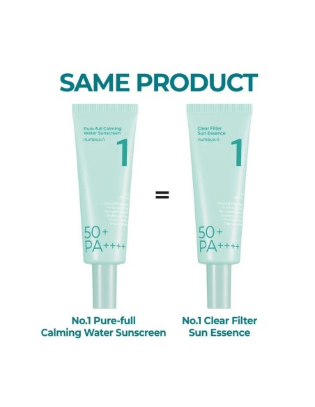 No. 1 Pure-Full Calming Water Sunscreen