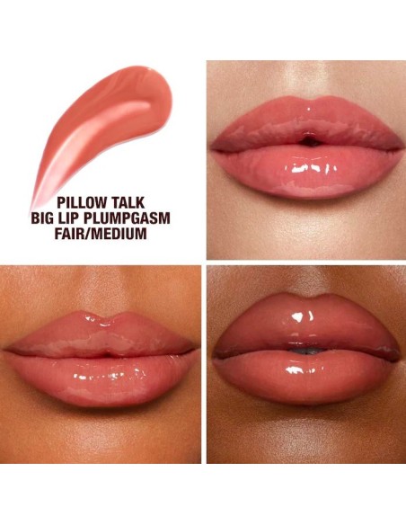 *SOBRE PEDIDO* (Fair/Medium) Pillow Talk Big Lip Plumpgasm Plumping Lip Gloss