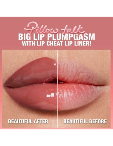 *SOBRE PEDIDO* (Fair/Medium) Pillow Talk Big Lip Plumpgasm Plumping Lip Gloss