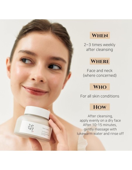 Ground Rice and Honey Glow Mask