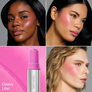 *SOBRE PEDIDO* (Lilac) Glassy Lip + Cheek Blush Balm Stick 2