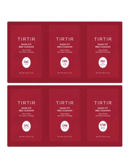(Light) Mask Fit Red Cushion 6 Shade Trial Kit