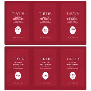 (Light) Mask Fit Red Cushion 6 Shade Trial Kit