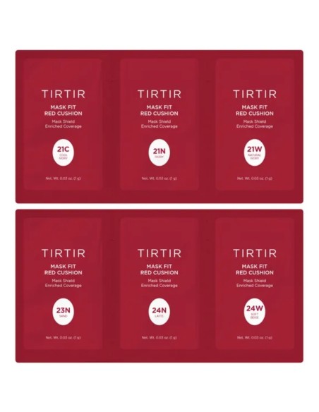 (Light) Mask Fit Red Cushion 6 Shade Trial Kit