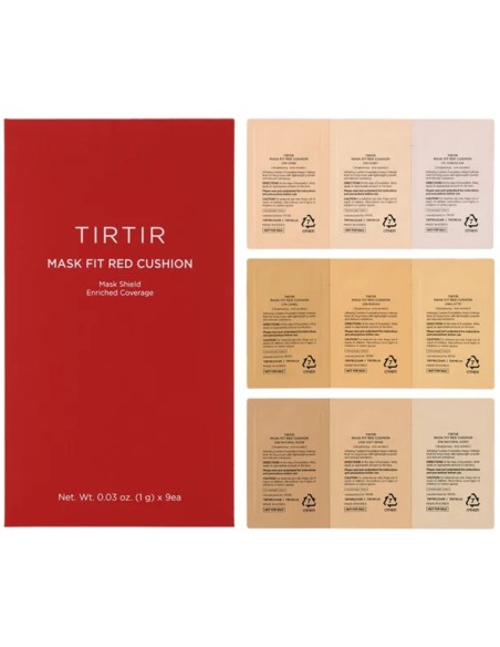 (Light) Mask Fit Red Cushion 6 Shade Trial Kit