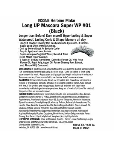 Heroine Make Long Up Mascara Super Waterproof