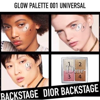 *SOBRE PEDIDO* (001 Universa) BACKSTAGE Glow Face Palette 2