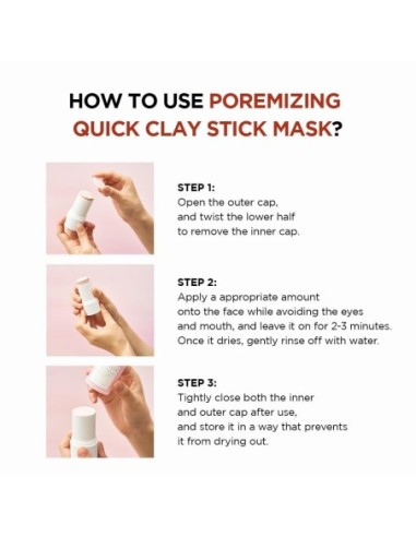 Poremizing Quick Clay Stick Mask