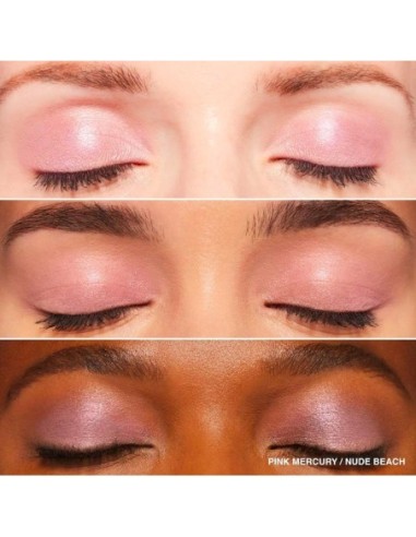 *SOBRE PEDIDO* (Pink Mercury/Nude Beach) Dual-Ended Long-Wear Waterproof Cream Eyeshadow Stick