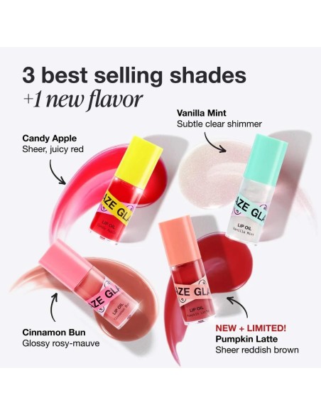 *SOBRE PEDIDO* Glaze For Days Lip Oil Holiday Kit